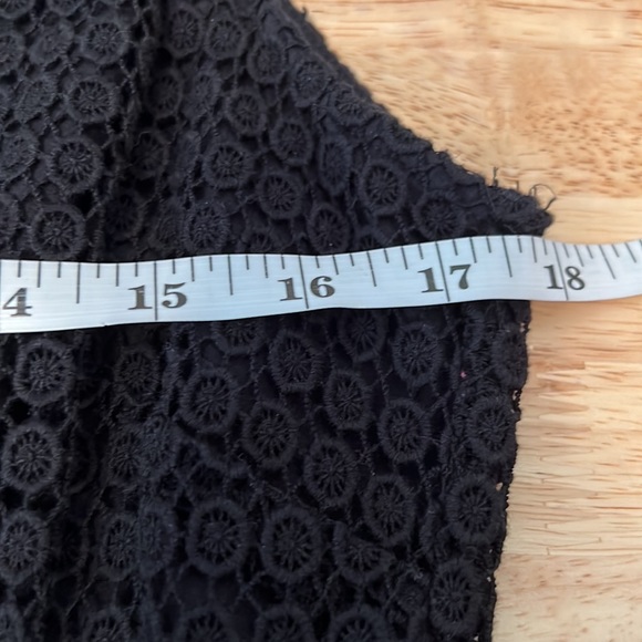 Garnet Hill Lace Sheath Dress 10 Black - Picture 9 of 10